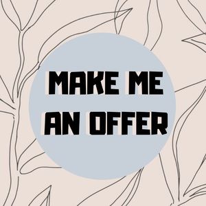 MAKE ME AN OFFER⚡️